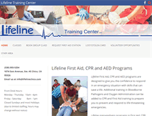 Tablet Screenshot of lifelinechico.com